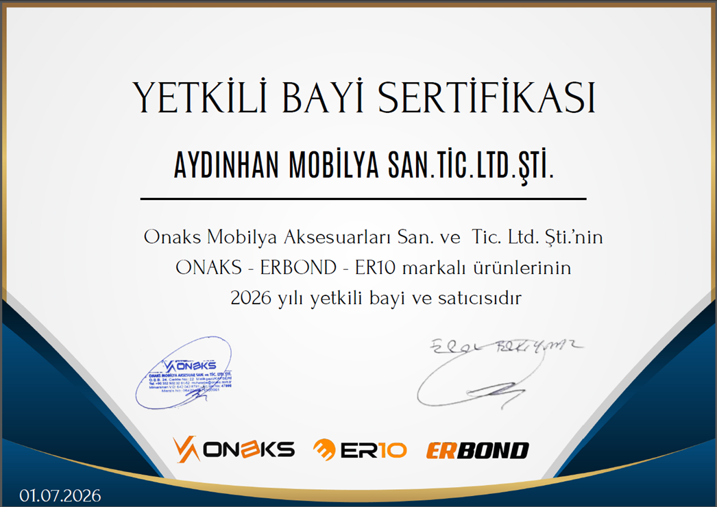 ER10 Yetkili Satıcı Belgesi