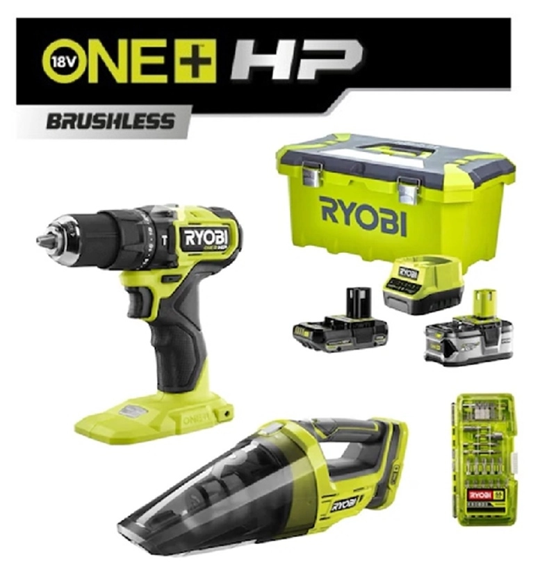 Ryobi RPD18C-242VTA55 One+ Akülü Darbeli Matkap T5133005895