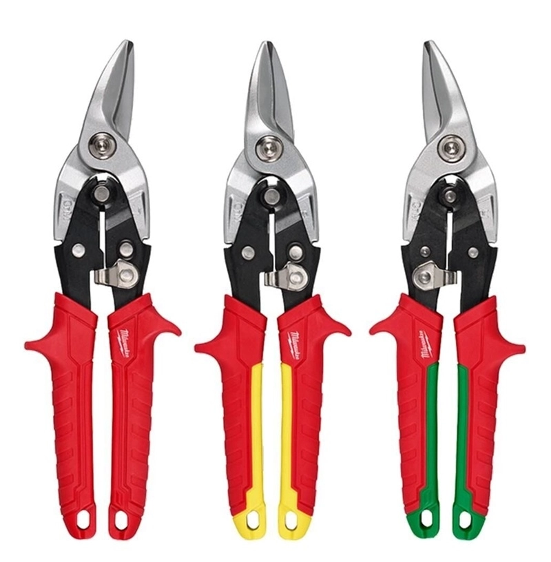 Milwaukee 3’lü Kaportacı Makası Seti 260 mm (Sağ-Sol-Düz) - T4932499020