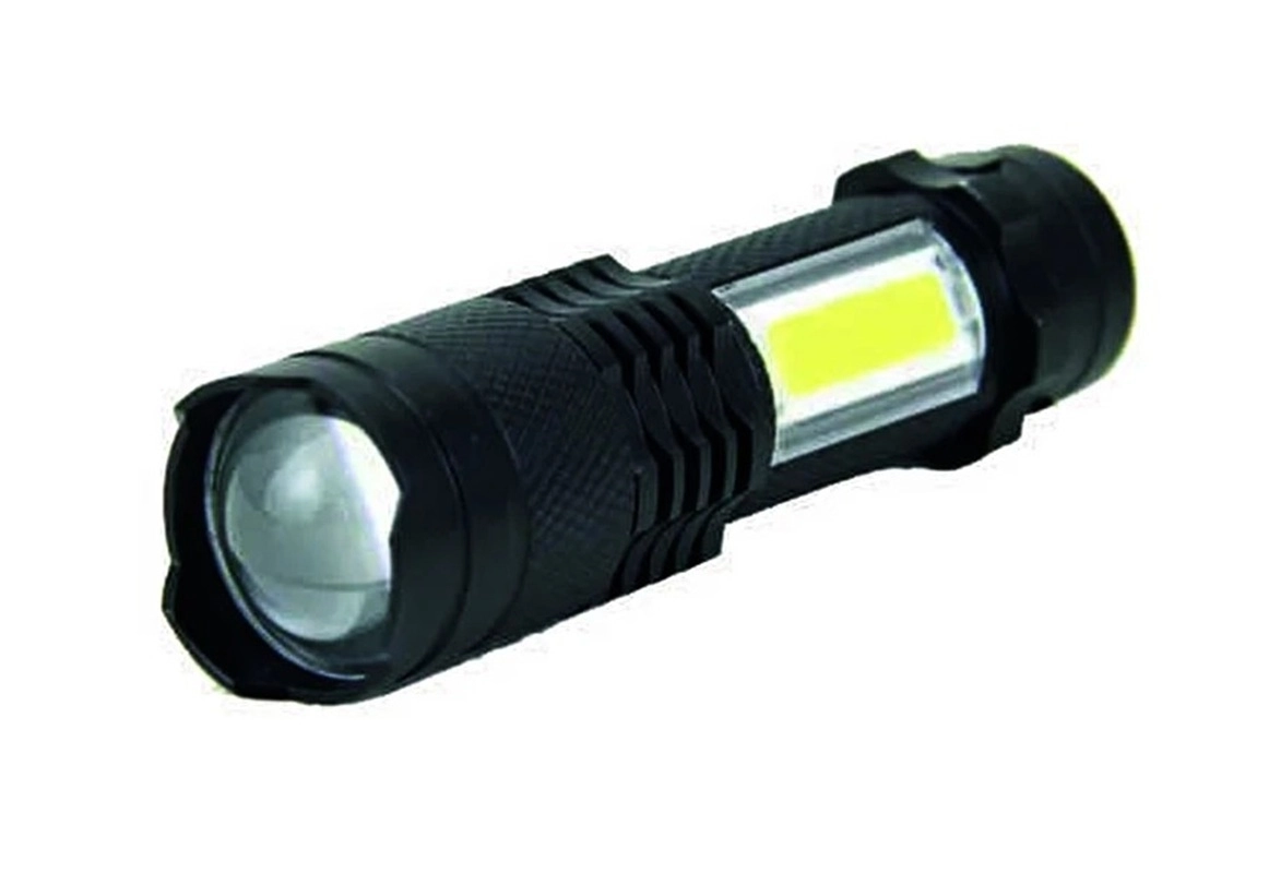 Panther PT-4011U USB Şarjlı El Feneri 500 Lümen Pompalı Zoom