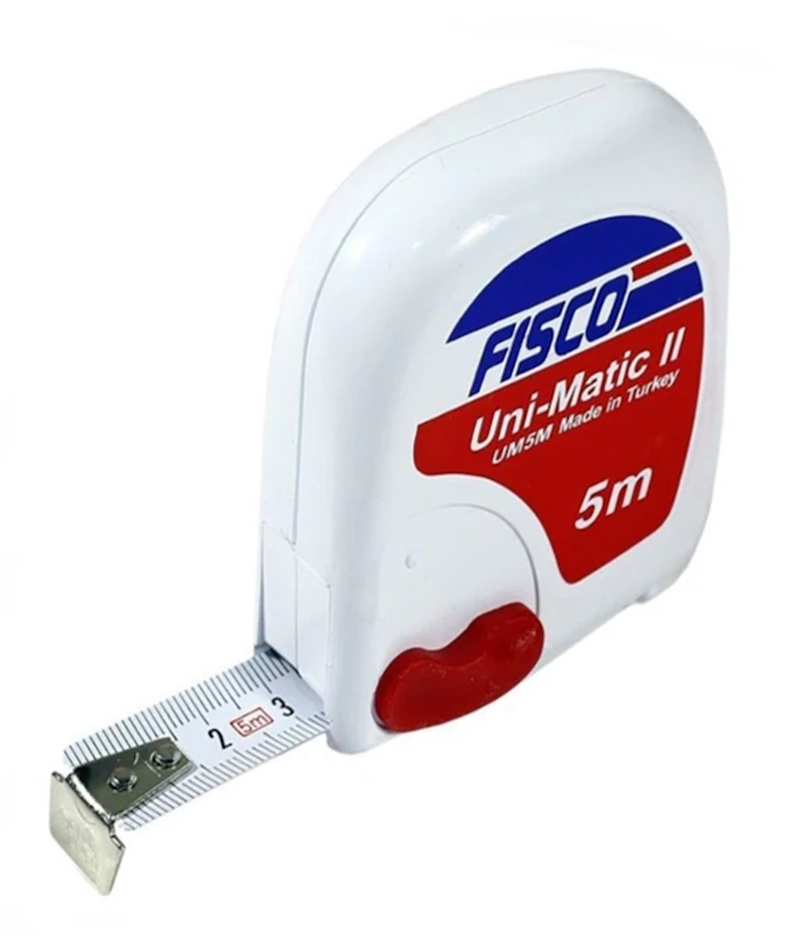 Fisco UM5M Şerit Metre Unimatic II 5mx16mm