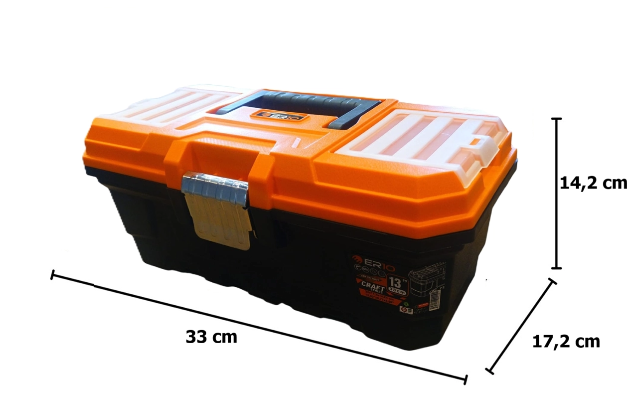 ER10 13’’ Craft Metal Kilitli Takım Çantası ERN-TK130001