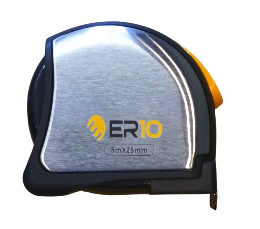 ER10 İnox Paslanmaz Çelik Manyetik Şerit Metre 5m x 25mm S92-5025