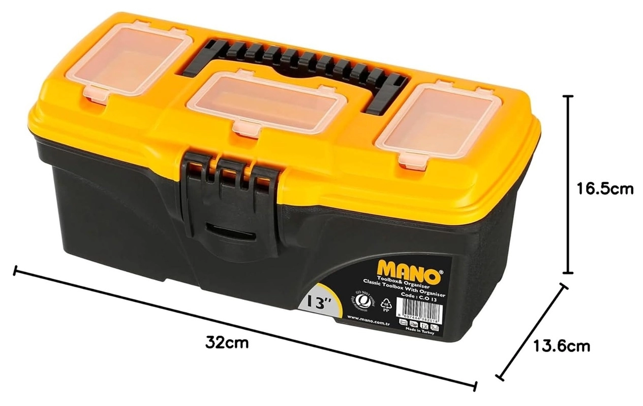 Mano C.OR-13 Takım Çantası 3,5 Lt (32 cm)