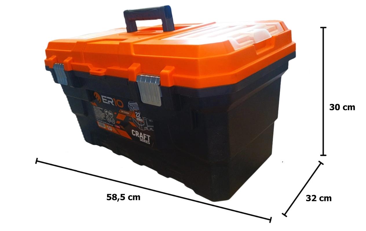 ER10 22’’ Craft Metal Kilitli Takım Çantası ERN-TK220001