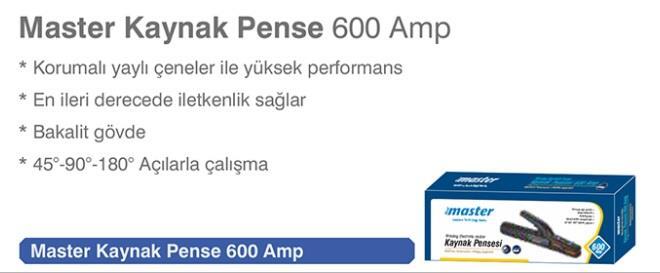 First Master Kaynak Pensesi 600 Amp (505603)