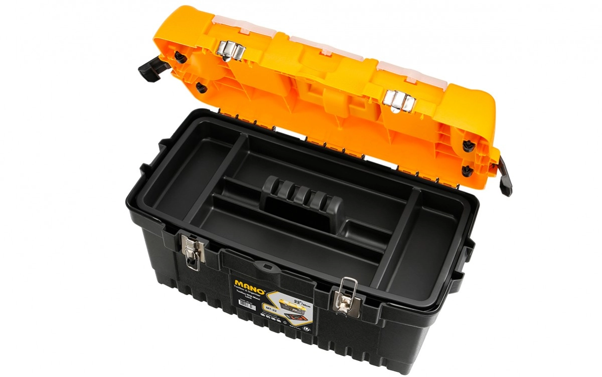 Mano MT-22 Metal Kilitli Takım Çantası | 22’’ El Aleti Kutusu