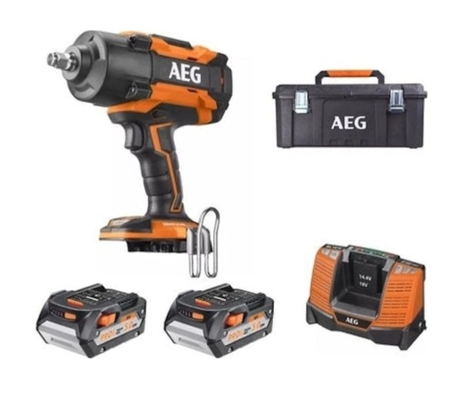AEG BSS 18HTF12BL-502C 18V Akülü Darbeli Somun Sıkma T4937493429