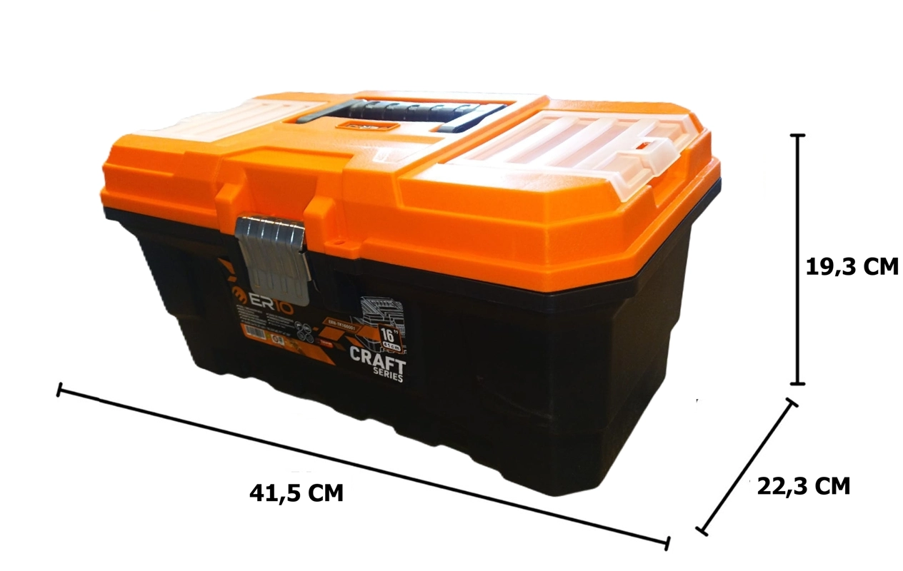 ER10 16’’ Craft Metal Kilitli Takım Çantası ERN-TK160001