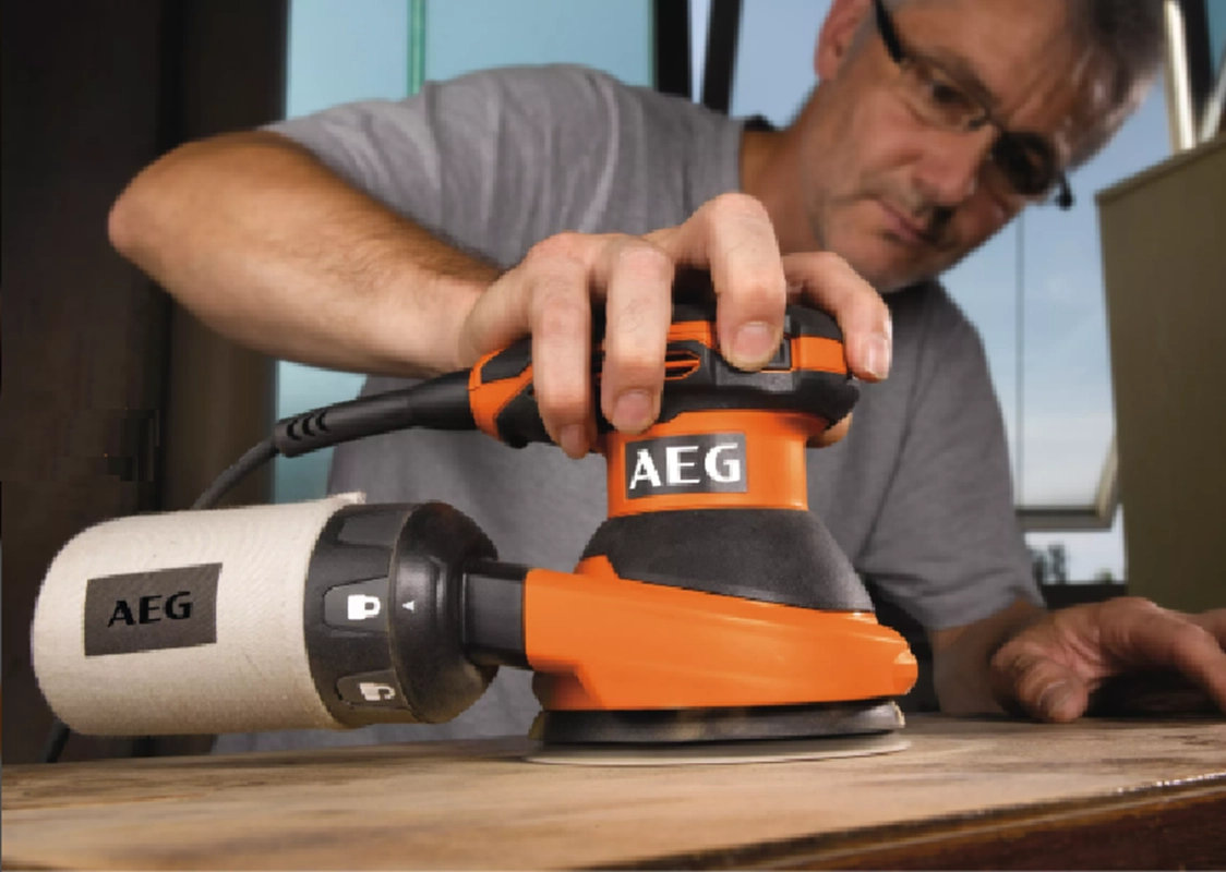 AEG EX 125 ES Eksantrik Zımpara