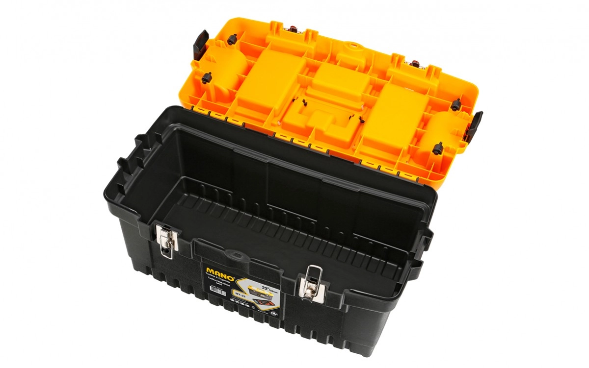 Mano MT-22 Metal Kilitli Takım Çantası | 22’’ El Aleti Kutusu
