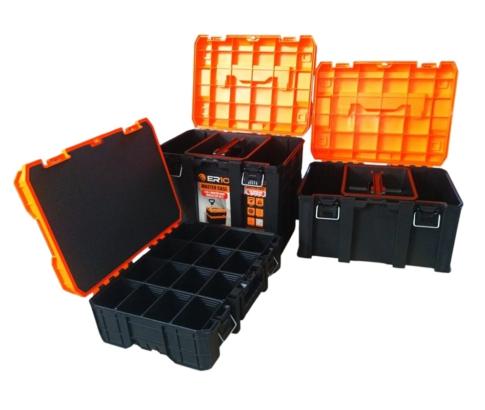 ER10 3’lü Master Case Tekerlekli Takım Çantası Seti (S-M-L) - ERN-3ST00001