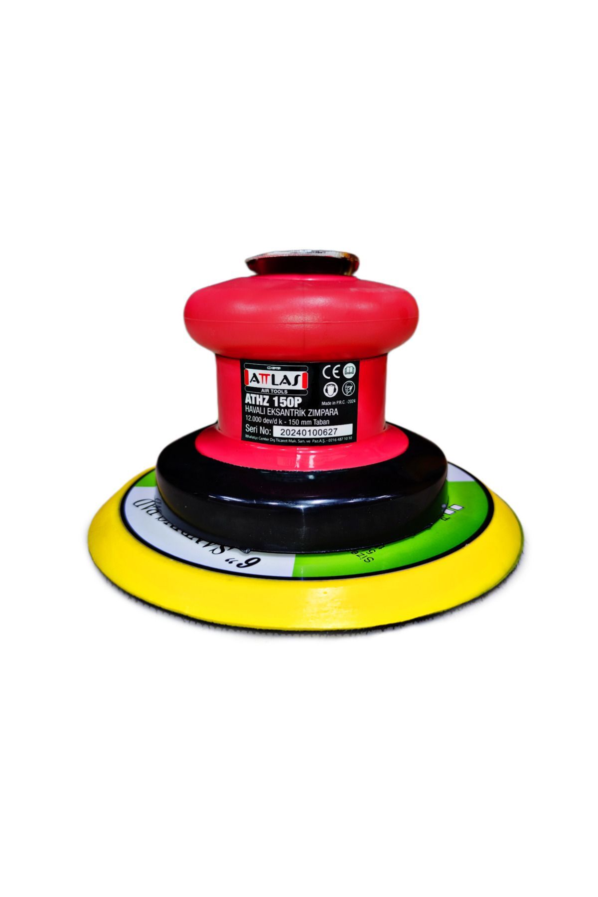 Attlas ATHZ 150P Havalı Eksantrik Zımpara Endüstriyel A0501013