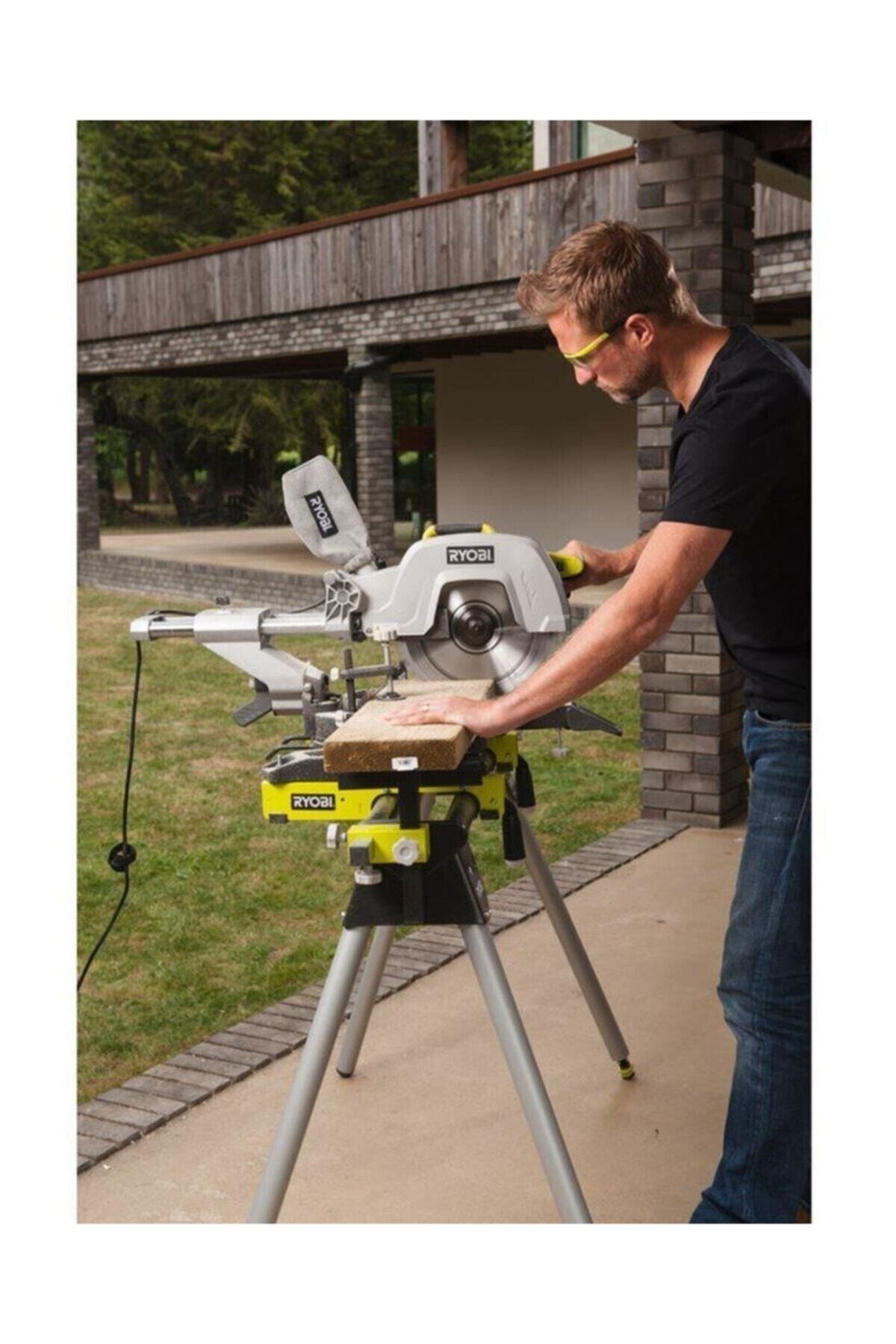 Ryobi EMS305RG 2200 W Kızaklı Gönye Kesme 305 MM (Lazerli) T5133002861