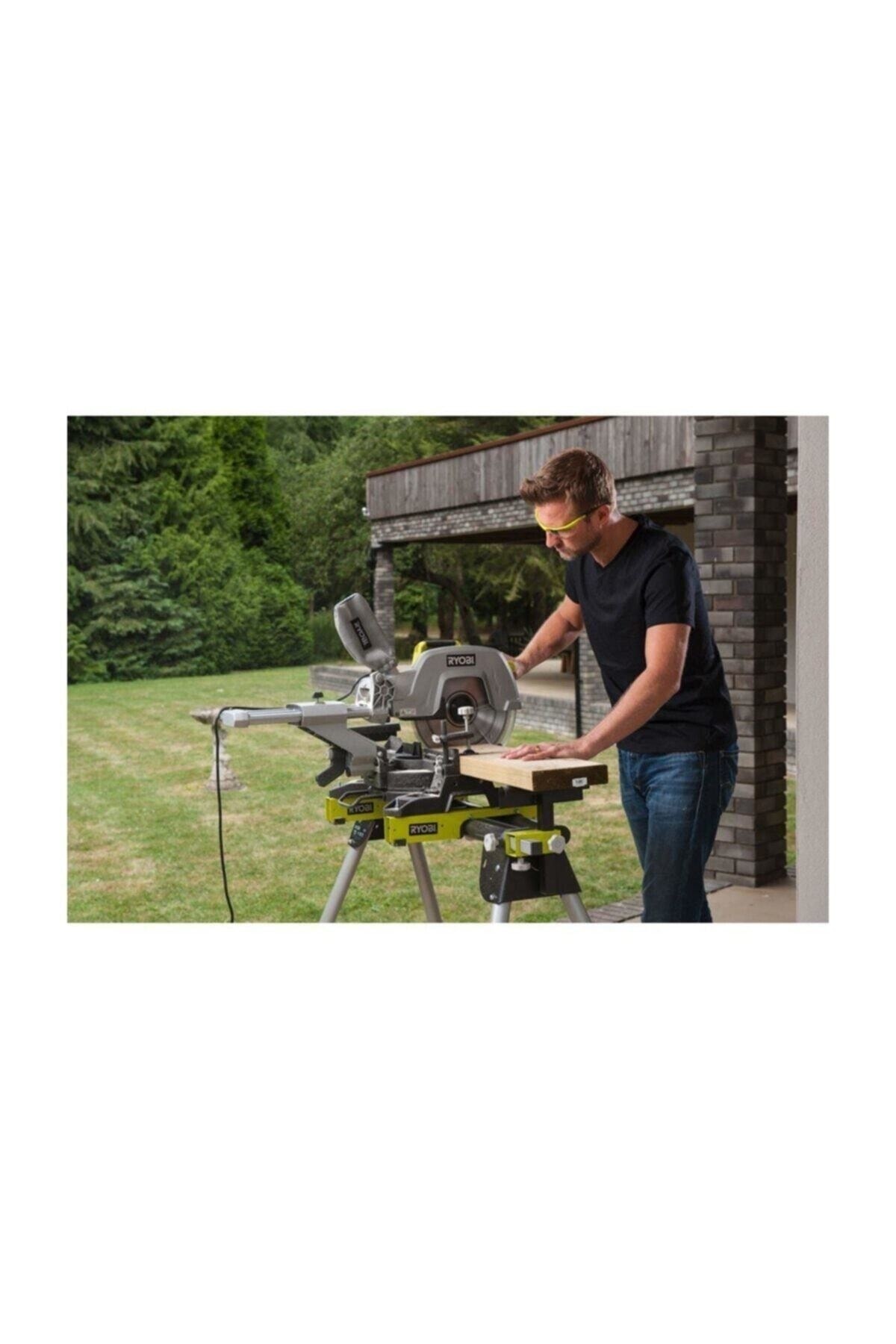 Ryobi EMS305RG 2200 W Kızaklı Gönye Kesme 305 MM (Lazerli) T5133002861