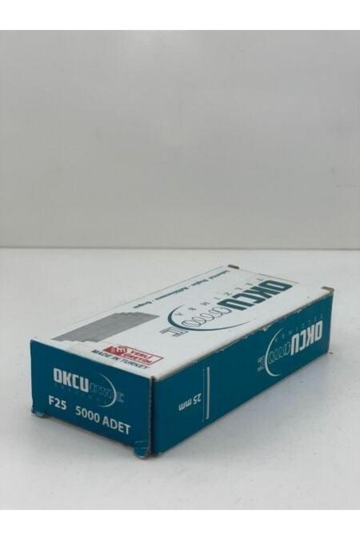 Okçu 18GA Brad Çivi F25 - 25mm Başlı Çivi (5.000 Adet)