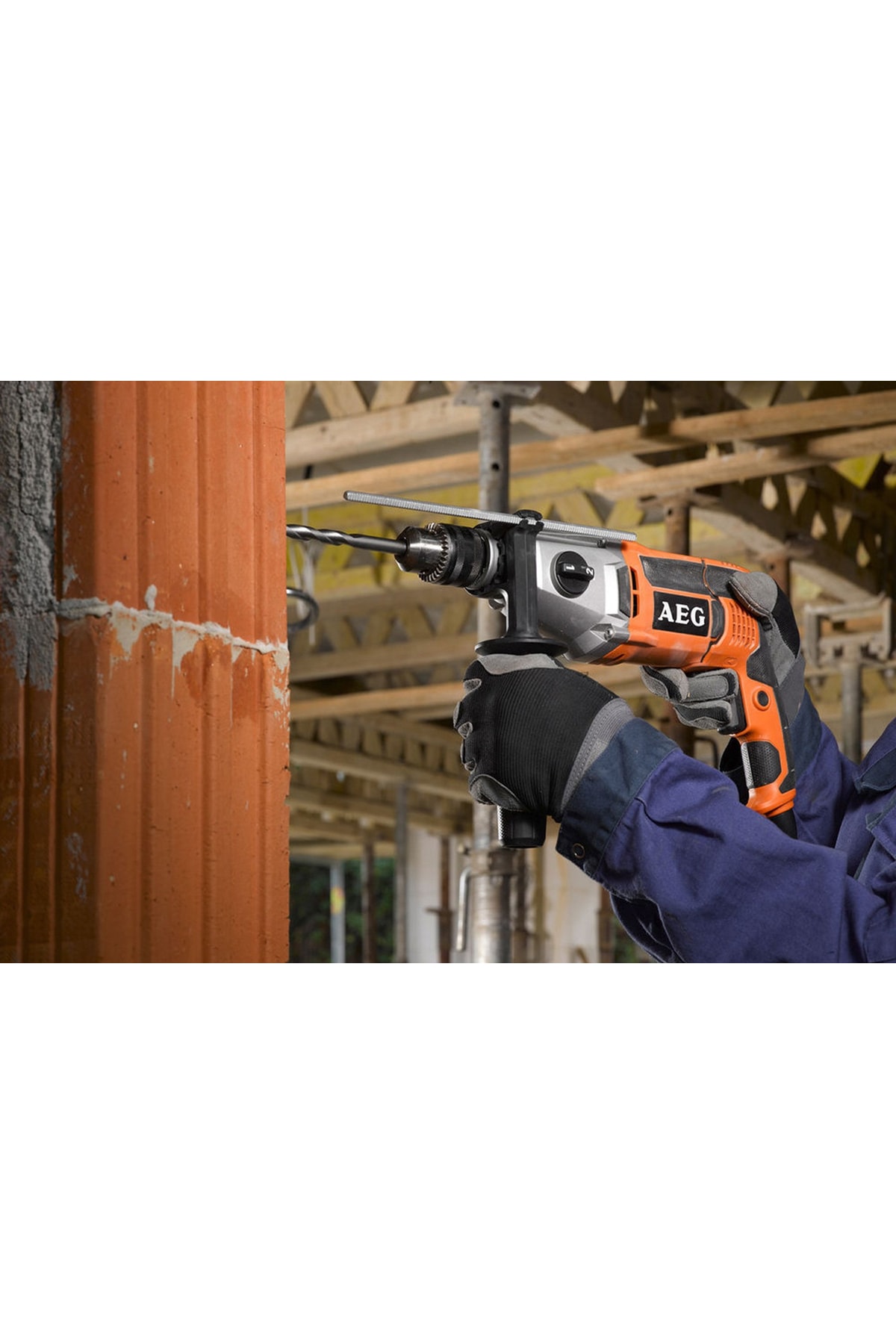 AEG SB2E 1100 RV – 1100W 2 Vitesli Darbeli Matkap