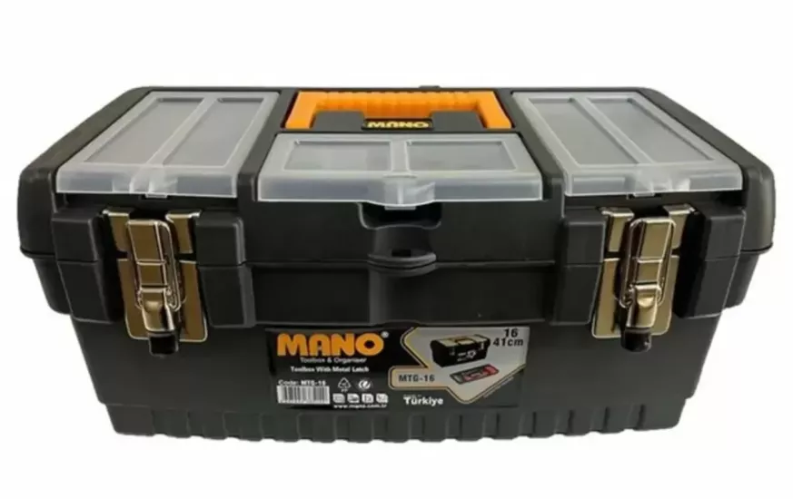 Mano MTG-16 Metal Kilitli Takım Çantası 9 lt