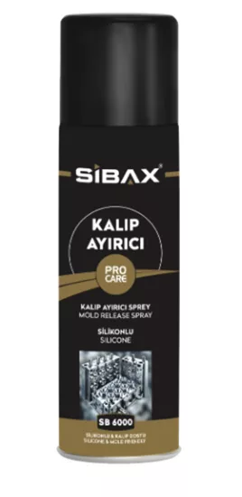 Sibax SB6000 Kalıp Ayırıcı Sprey Silikonlu 400 ml