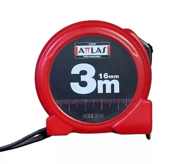 Attlas ASM316 Şerit Metre 3mx16 mm 