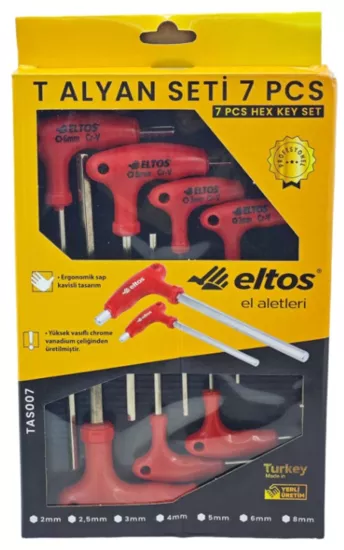Eltos TAS007 T Alyan Seti 7 Parça 