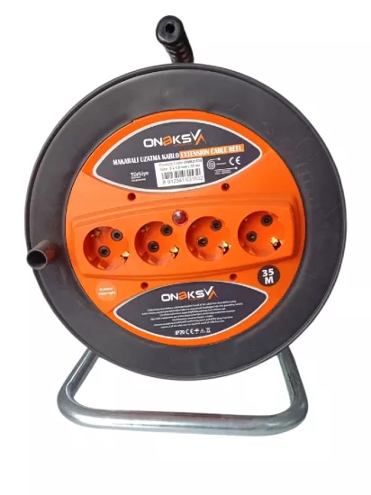 Onaks Makaralı Uzatma Kablosu 35 m