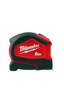 Milwaukee Autolock Şerit Metre – 8 Metre – Ağır Hizmet Tipi – Naylon Kaplamalı – 4058546226091