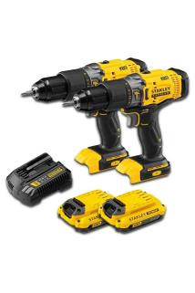 Stanley SCD718D2K-TR 18v 2Ah Akülü Darbeli Matkap	5054905297435