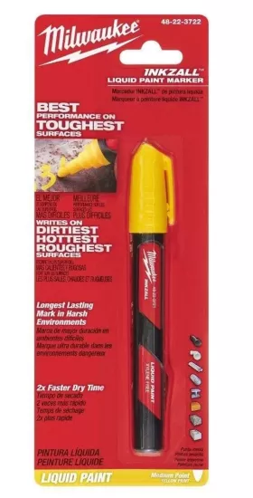 Milwaukee Marker Boya Kalemi Sarı