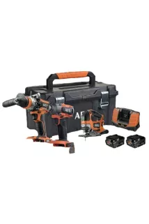 AEG 3’lü Mobilyacı Seti 18V 5Ah