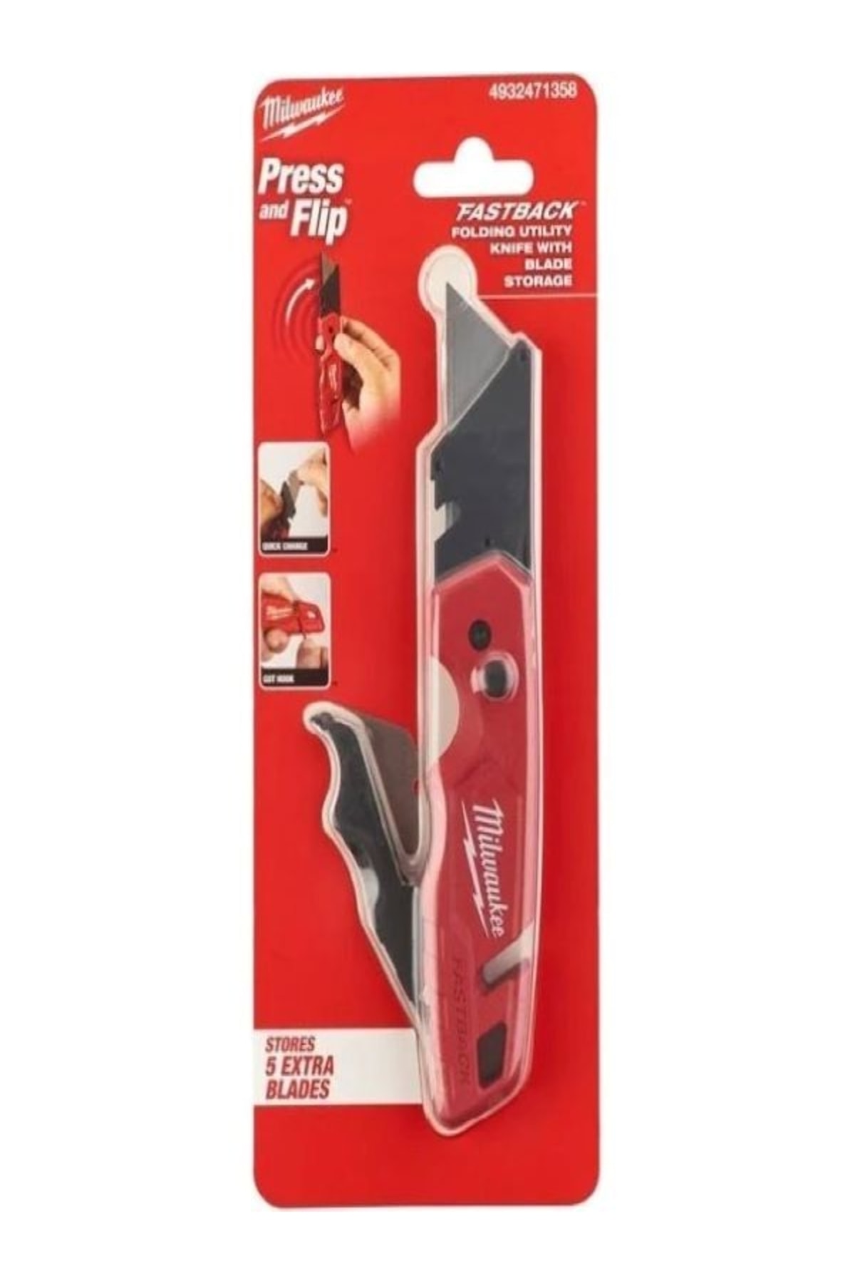 Milwaukee Fastback Kompackt Maket Bıçağı T4932471358