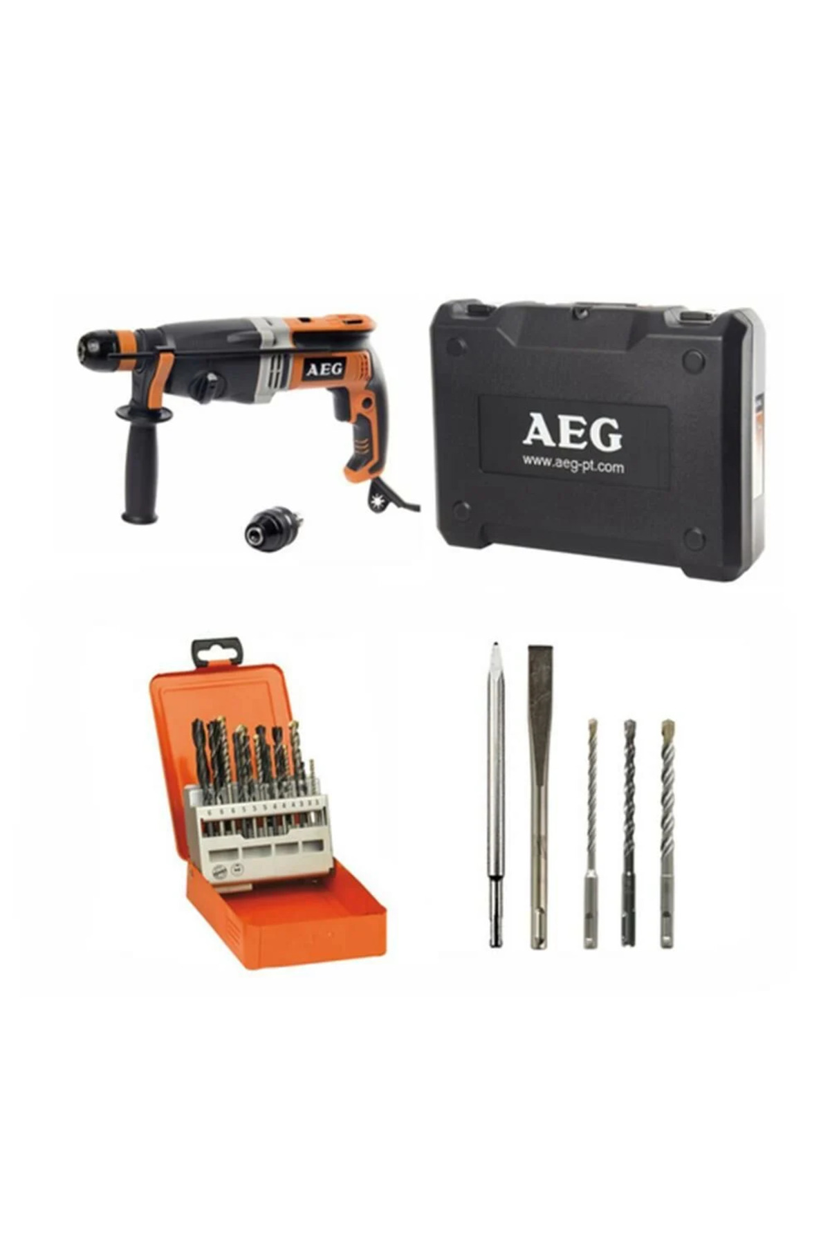 AEG KH 28 Superxek Kıt4 SDS Plus Pnömatik Kırıcı Delici T4935464151