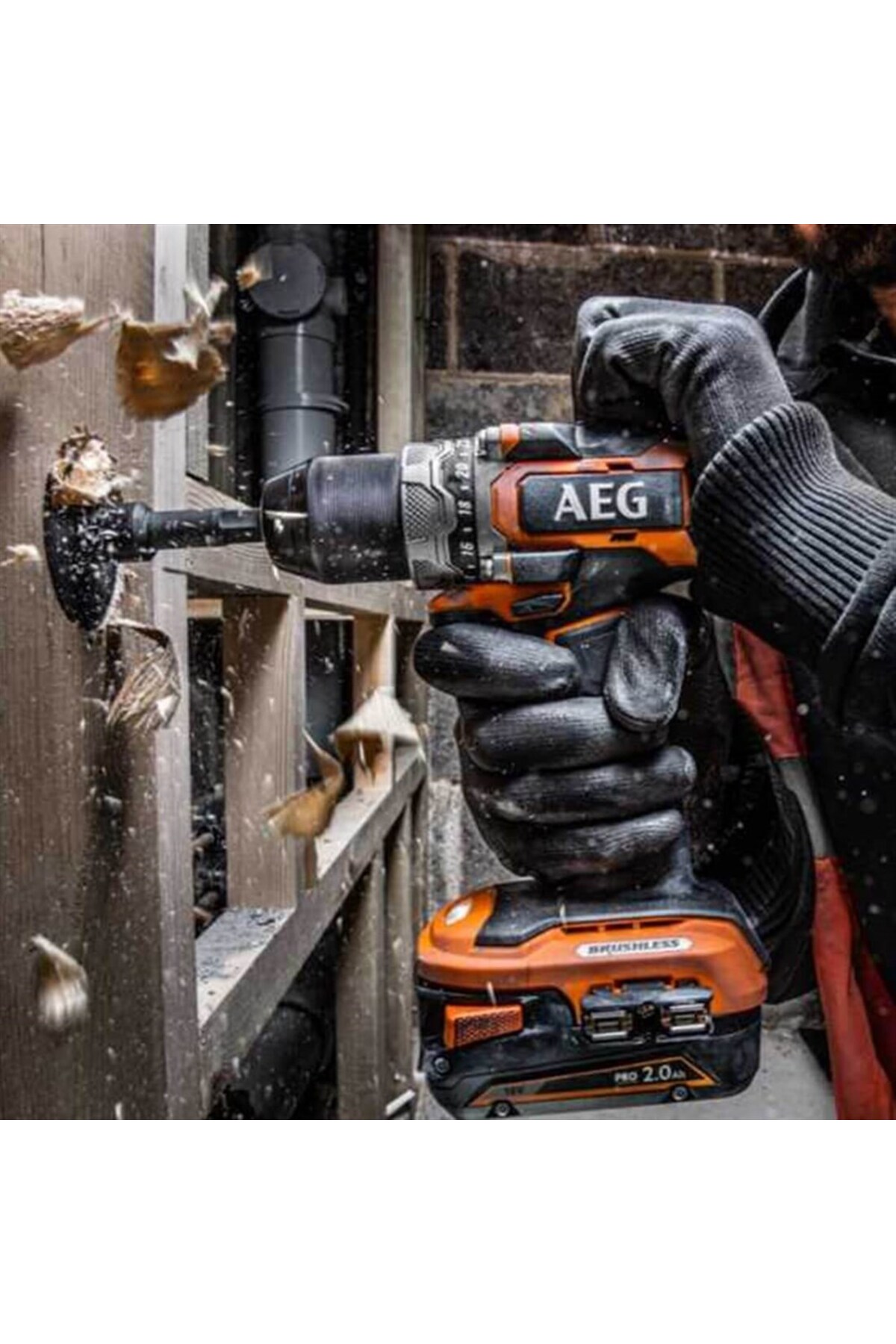 AEG BS 18SBL-202C Kömürsüz Akülü Vidalama T4935472277