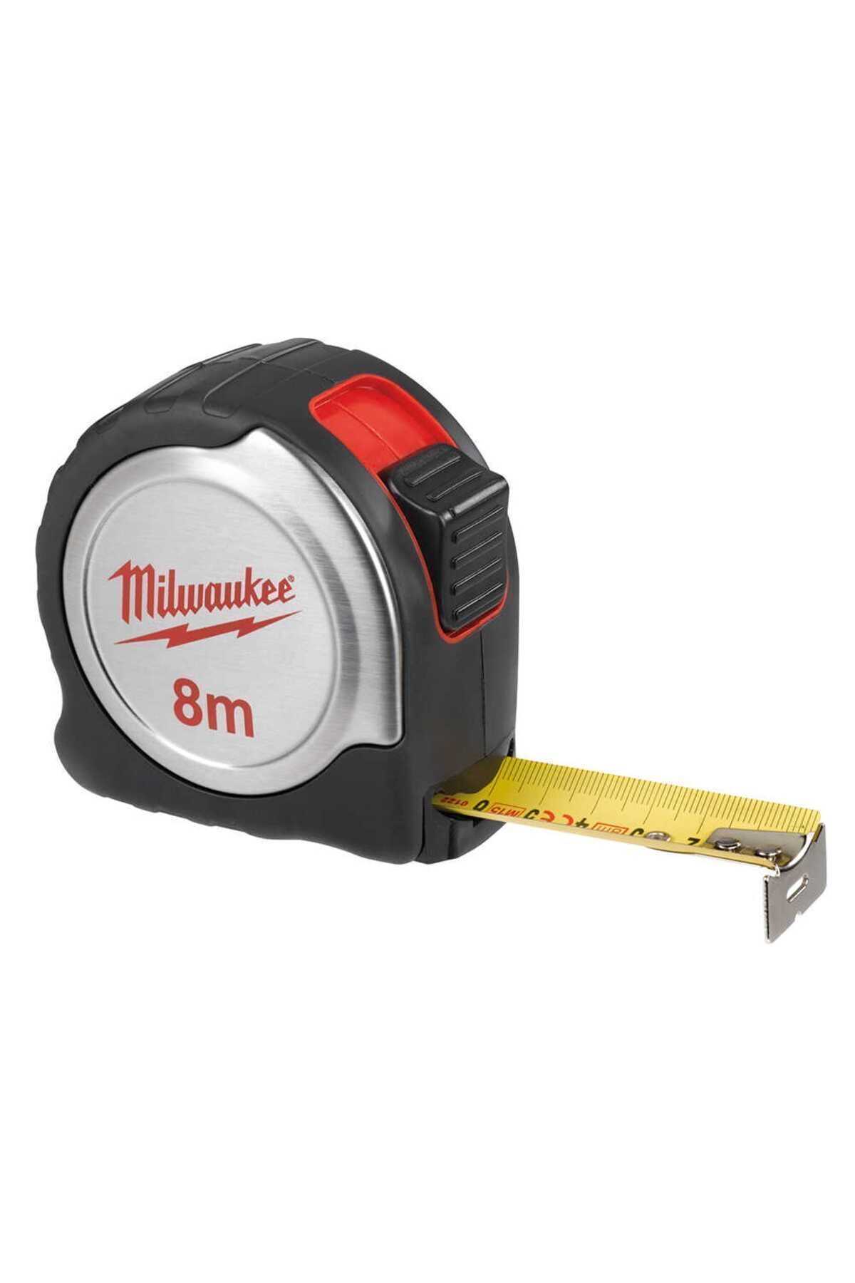 Milwaukee Şerit Metre İnox Gövde 8/25 MM T4932451640