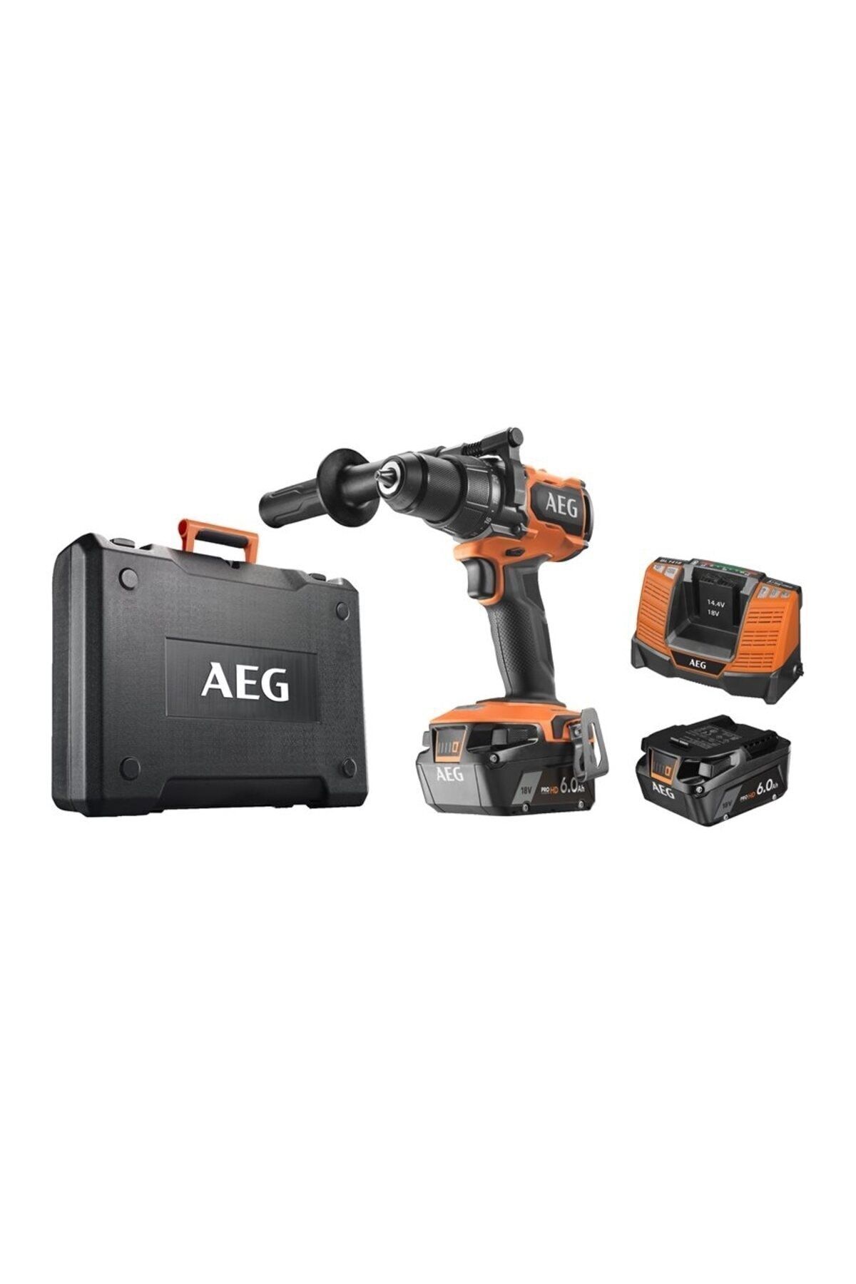 AEG BSB 18BL2-602K Akülü Kömürsüz Darbeli Matkap 6.0 A T4935481043