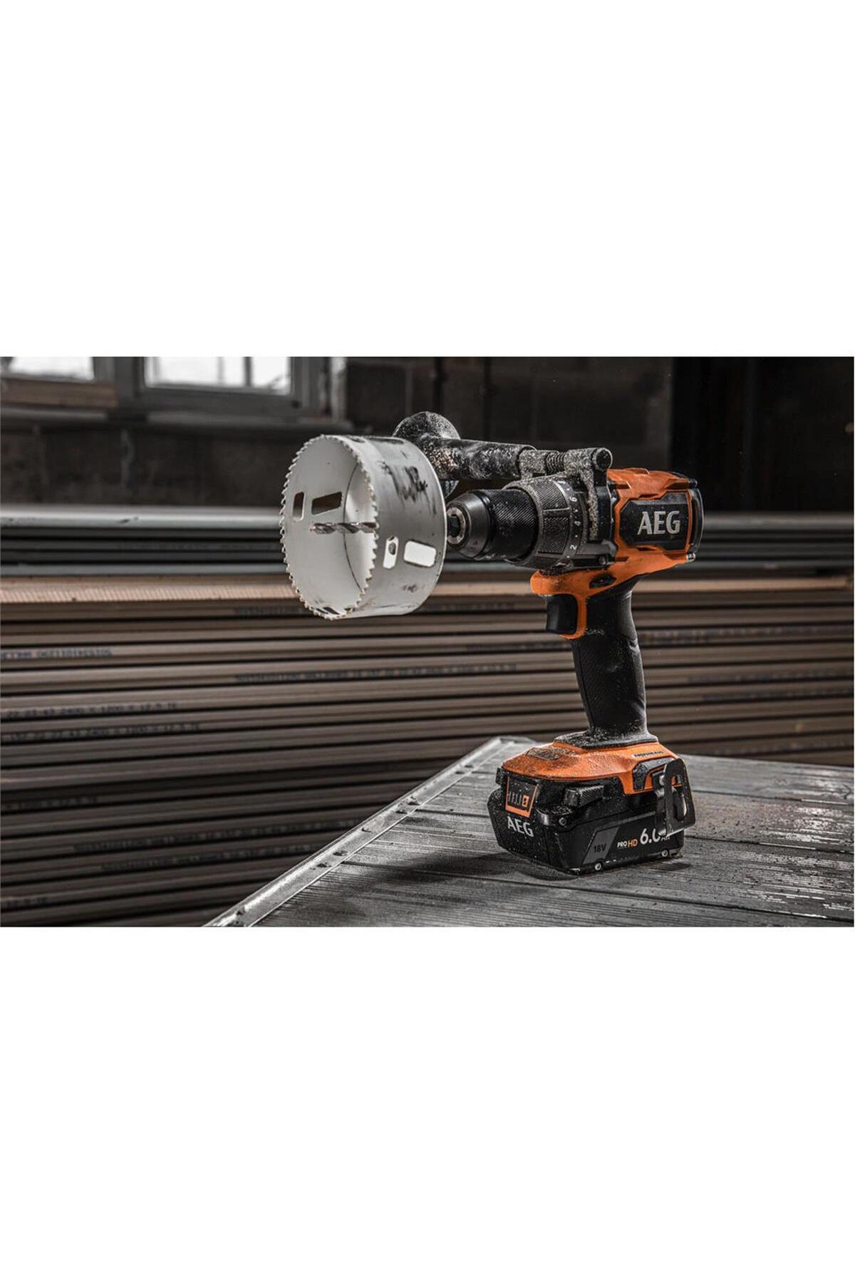 AEG BSB 18BL2-602K Akülü Kömürsüz Darbeli Matkap 6.0 A T4935481043