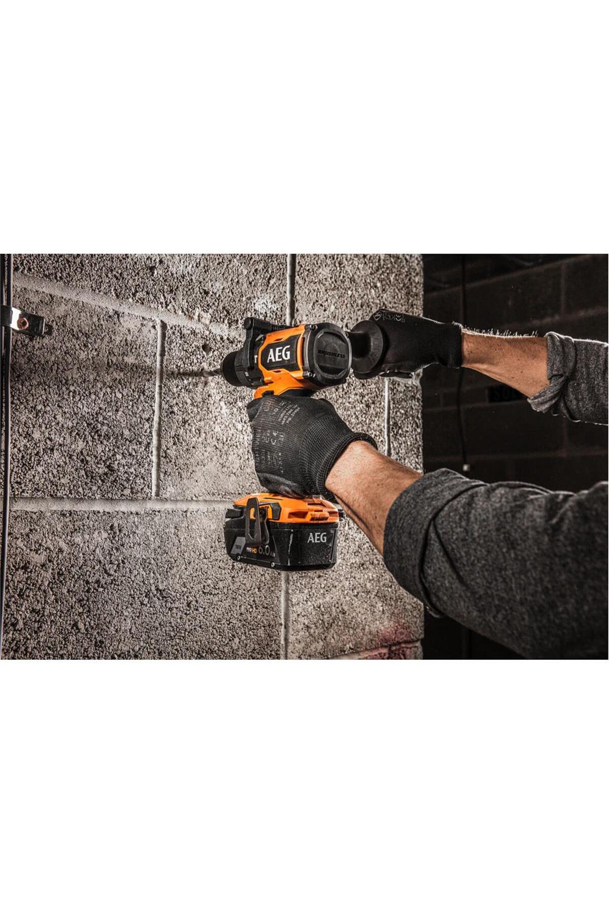 AEG BSB 18BL2-602K Akülü Kömürsüz Darbeli Matkap 6.0 A T4935481043